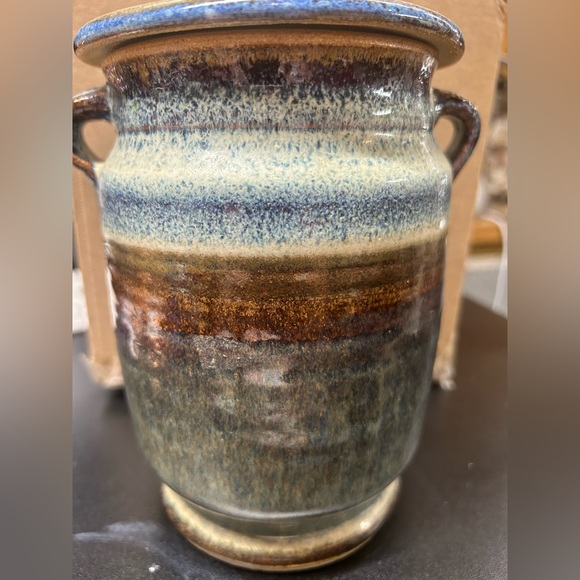 Wild Rice Duck Pottery Canister - Picture 1 of 7